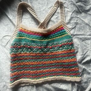 Knit tank top